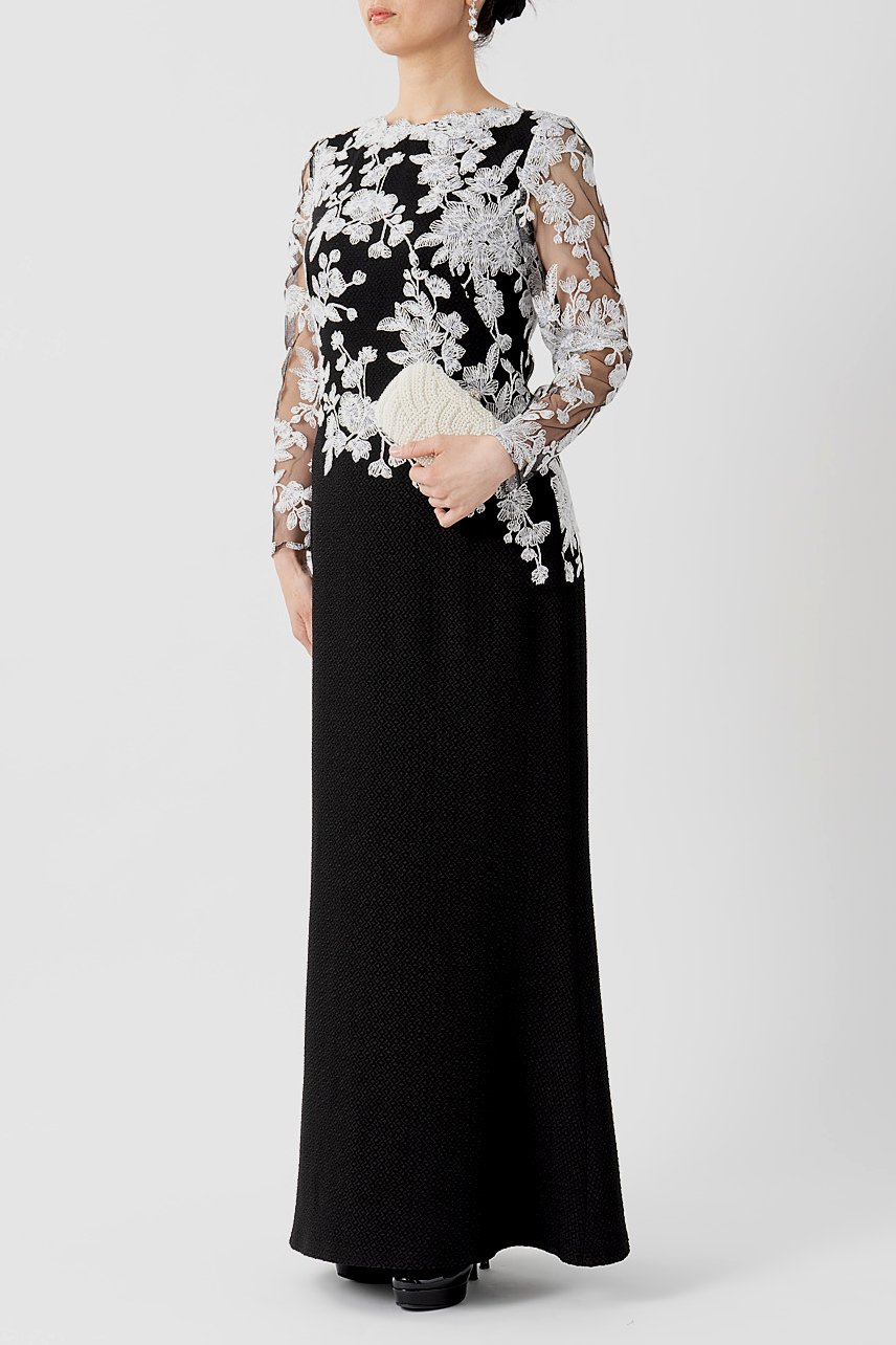 TADASHI SHOJI レース ロング ドレス | eclipseseal.com