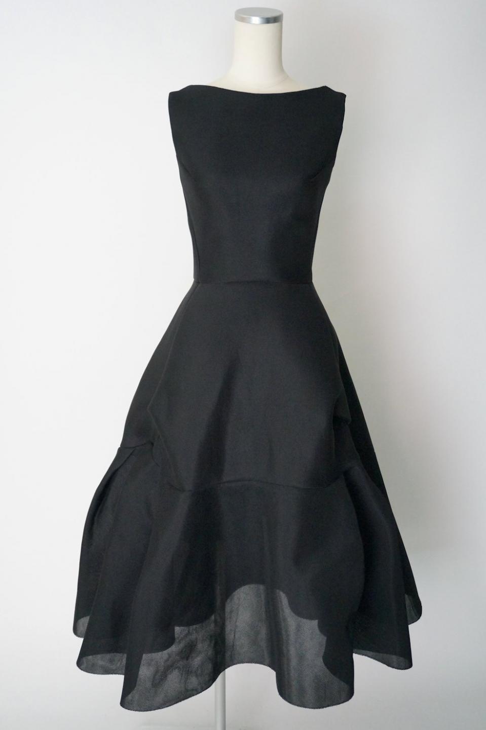 MATICEVSKI ブラックミディドレス / レンタルリトルブラックドレス テン Rental Little Black Dress ten.